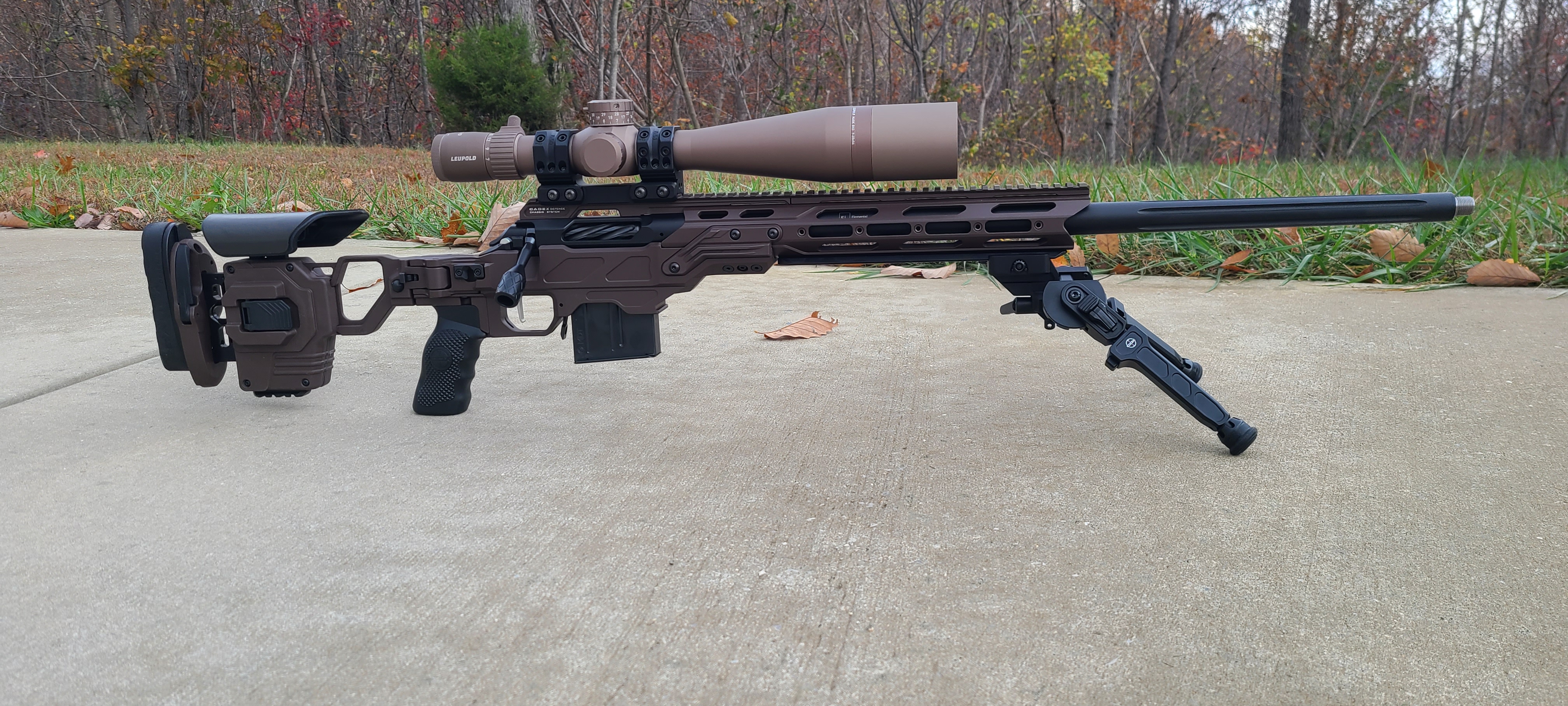 black precision rifle